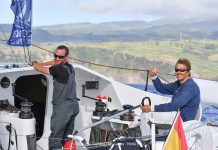 Tales II vainqueur de la 1e etape Les Sables-Horta