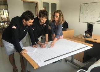 La construction de l’Imoca Charal de Jérémie Beyou a commencé