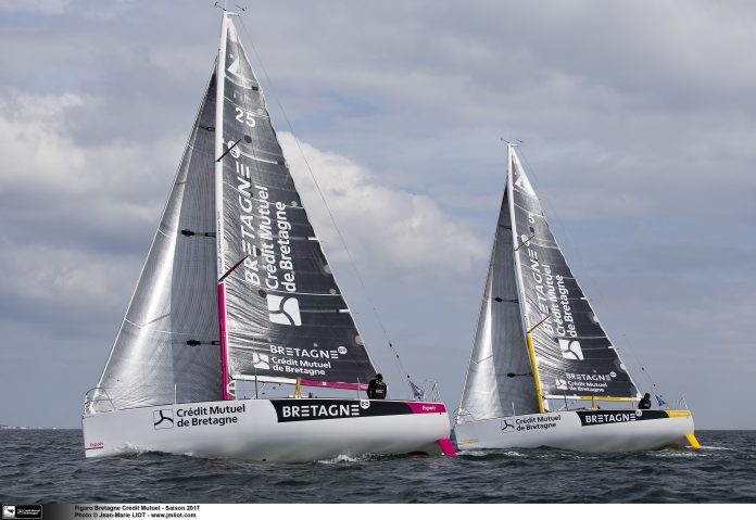 FIGARO BRETAGNE CREDIT MUTUEL 2017 - SEBASTIEN SIMON ET PIERRE RHIMBAULT