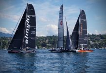 Alinghi a remporté la sixième étape du D35 Trophy