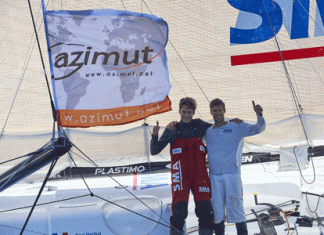 Paul Meilhat et Gwénolé Gahinet remportent le défi Azimut