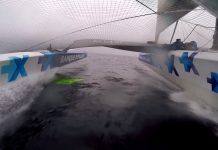 Première sortie à 35 nds pour le Maxi Banque Populaire