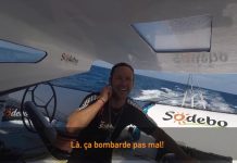 Sodebo et Gitana presque bord à bord