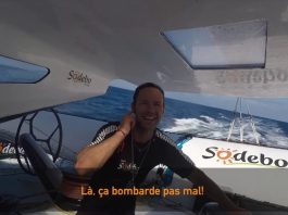 Sodebo et Gitana presque bord à bord