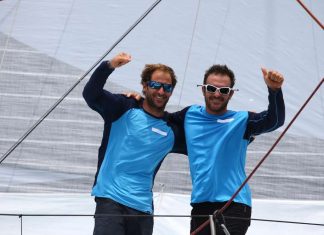 Morgan Lagravière et Eric Péron sur le podium