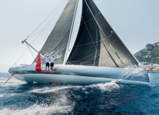 9 Imocas au départ du Monaco Globe Serie