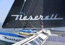 Maserati Multi 70 dans les alizés