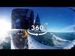 A bord de Banque Populaire IX en 360° avec B&G