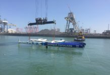 Banque Populaire IX amarré et remis à l’endroit à Casablanca