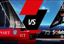 Beau duel au large entre Sodebo et Idec