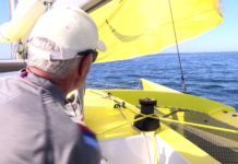 A bord d’Happy avec Loick Peyron