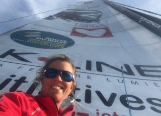 Imoca. Samantha Davies 1e, Isabelle Joshke 2e, Yann Eliès 3e