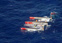 Le trimaran Arkema retrouvé à l’endroit