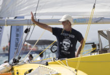 Arrivées de Loïck Peyron et François Corre