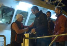 Les mots d’Armel Le Cleac’h à son retour