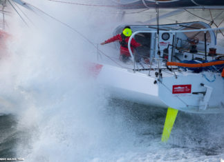 Analyse de la course Imoca par Bernard Stamm Alan Roura @ Christophe Breschi