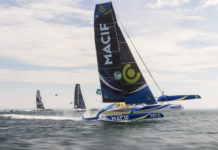 Report de Brest Oceans, la course en Ultime