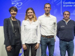 Armel Le Cleac’h et Clarisse Crémer sur le même bateau