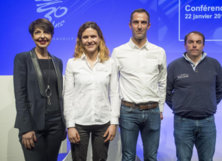 Armel Le Cleac’h et Clarisse Crémer sur le même bateau