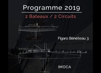 Jérémie Beyou en Imoca et Figaro Bénéteau 3