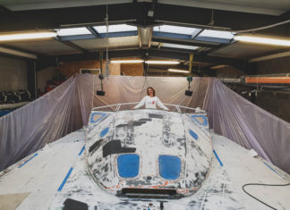 Des foils pour Isabelle Joschke sur l’IMOCA MACSF en 2019 !