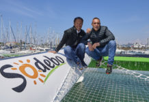 Mike Horn parrain du Sodebo Ultim 3 de Thomas Coville