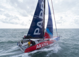 Première navigation, premières images du nouveau ARKÉA PAPREC !