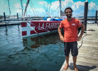 Alan Roura en stand-by pour tenter de battre le record de l’Atlantique