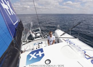 Transat Jacques Vabre. Clarisse Crémer, premières navigations sur son Imoca
