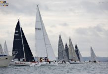 Tour du Finistère. Victoire de Francois Le Guern sur Delta Voiles Bretagne
