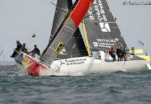 Tour de Bretagne à la Voile. Le prologue pour Loïs Berrehar et Corentin Horeau (Bretagne CMB Performance)