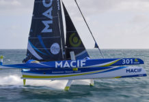 Brest Atlantiques. Safran central cassé sur Macif qui va faire escale