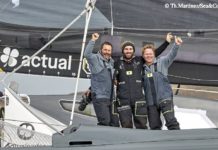 Brest Atlantiques. Arrivée d’Actual Leader