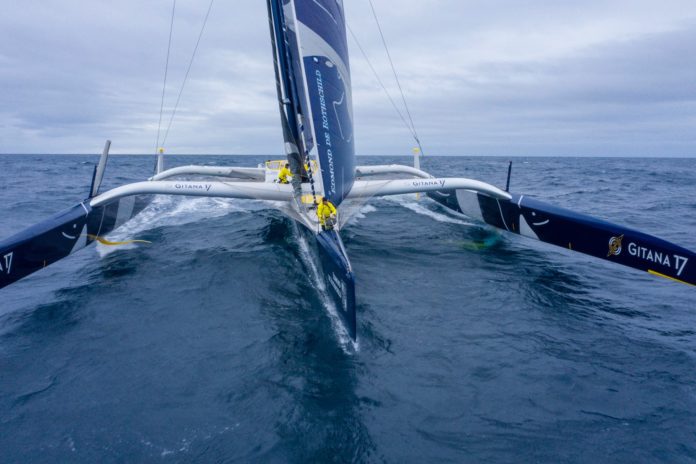 Maxi Edmond de Rothschild - Franck Cammas Charles Caudrelier