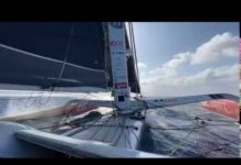 Route du Thé. Francis Joyon en avance de 270 milles