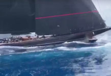 Dramatique collision en Class J