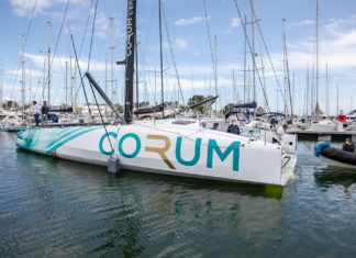 Mise à l’eau de L’IMOCA CORUM L’Épargne