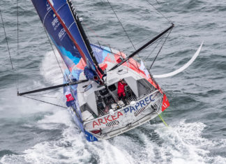 Vendée – Arctique. Avarie de foil sur Arkea-Paprec