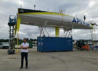 Vendée Globe. Une étrave modifiée pour Apivia, un gain important pour Charlie Dalin