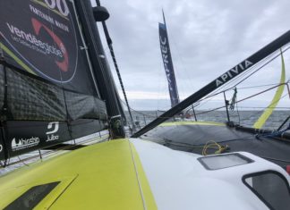 Vendée Globe. Dernier entraînement à Port-laf à bord d’Apivia