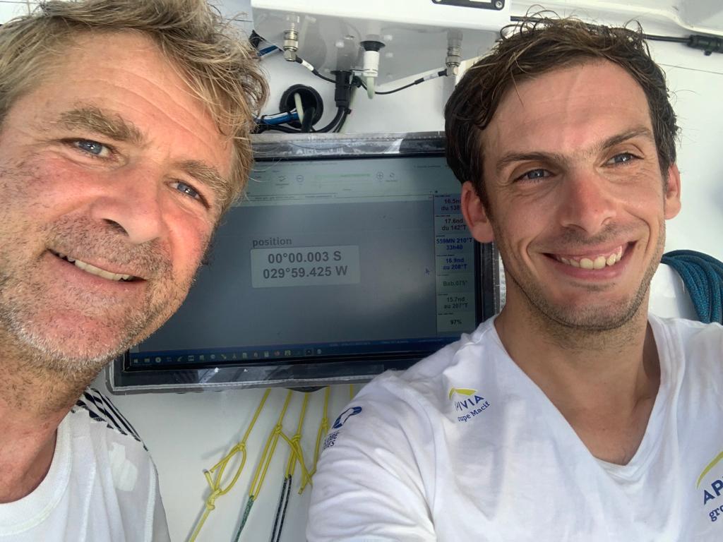 Yann Eliès et Charlie Dalin
