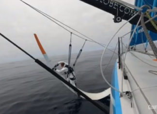Vendée Globe. Comment Thomas Ruyant a-t-il coupé son foil ? – La vidéo Thomas Ruyant coupe son foil babord de LinkedOut