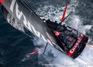 Vendée Globe. VPLP : “On n’a pas été timide dans nos choix ! “ le skipper francais Jeremie Beyou s'entrainant pour le Vendee Globe.