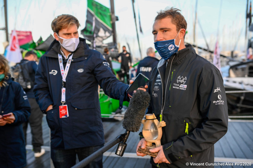 Skipper Benjamin Dutreux, OMIA - Water Family