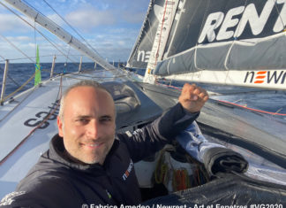 Imoca. Fabrice Amedeo a racheté un nouveau bateau un mois après son naufrage