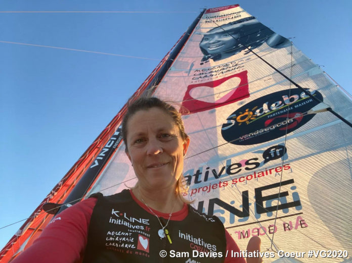 Photo prise par le skipper Sam Davies