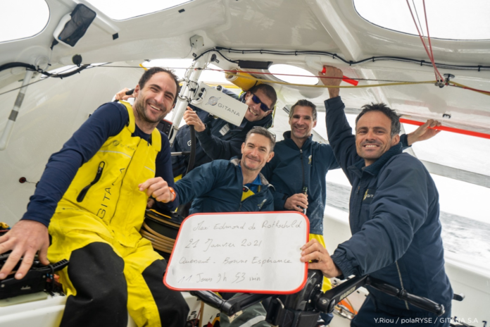 Trophée Jules Verne 2021 Gitana