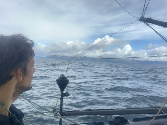 Race photo production Vendee Globe 2020