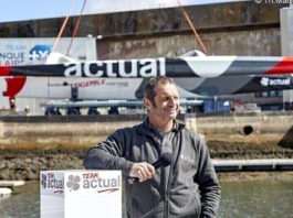 Ultim. Mise à l’eau de l’Actual Ultim 3