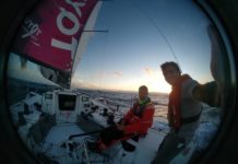 Pierre Leboucher et Thomas Rouxel en tête à La Palma